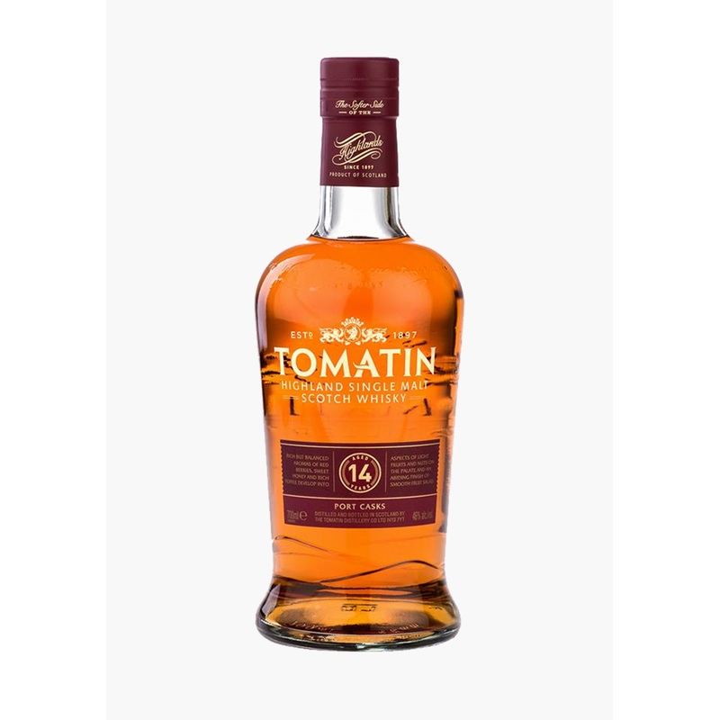 Tomatin 14 Year Old Port Wood Finish Single Malt Scotch Whisky