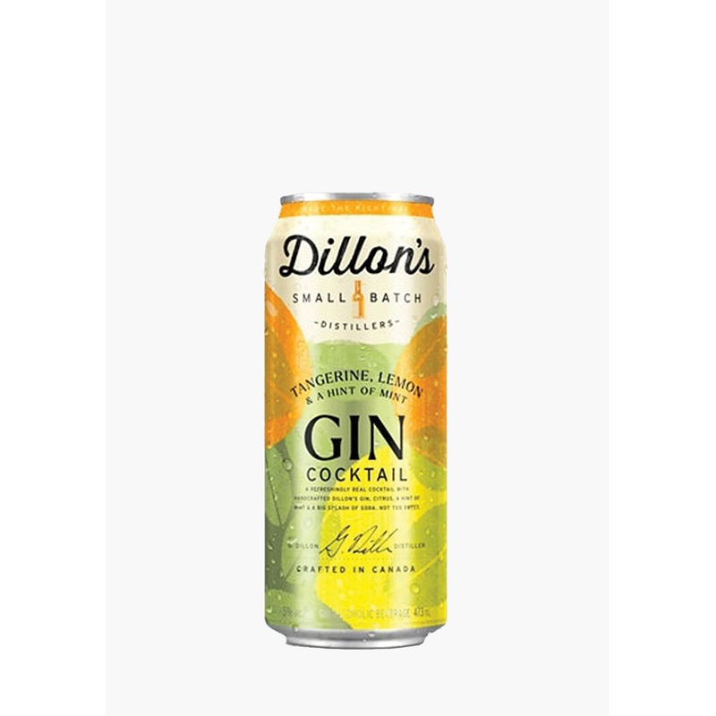 Dillon’s Tangerine Lemon Gin Cocktail – 6 x 355ML