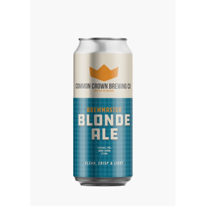 Common Crown ‘Brewmaster’ Blonde Ale – 4 X 473ML
