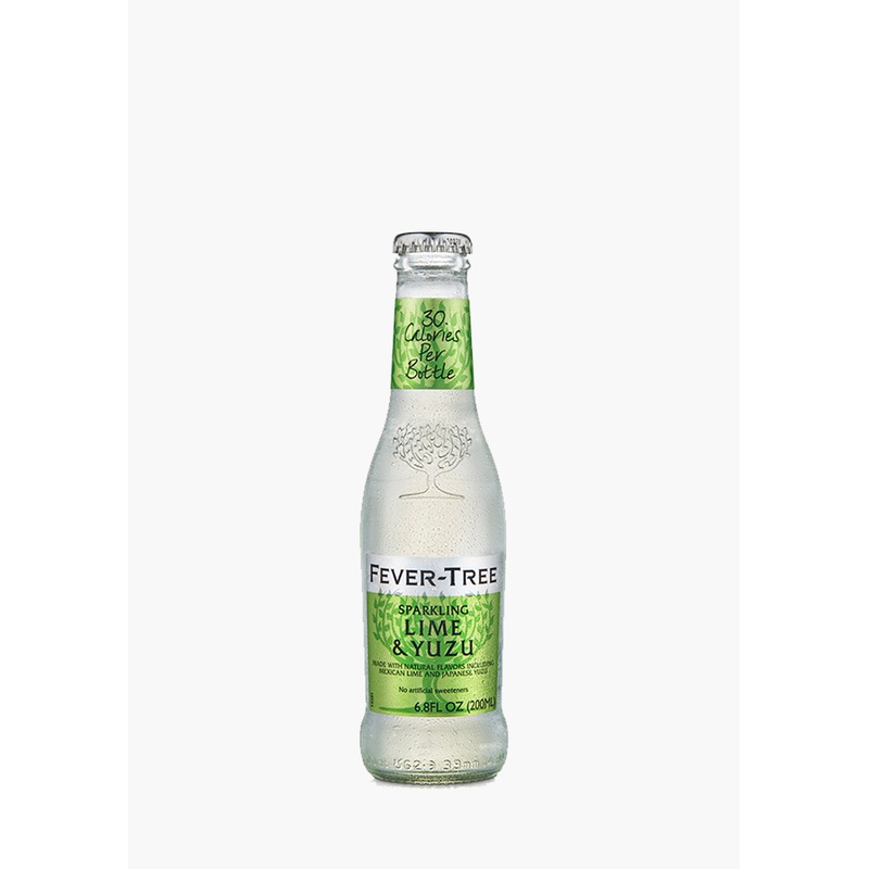 Fever Tree Sparkling Lime & Yuzu – 4 X 200ML