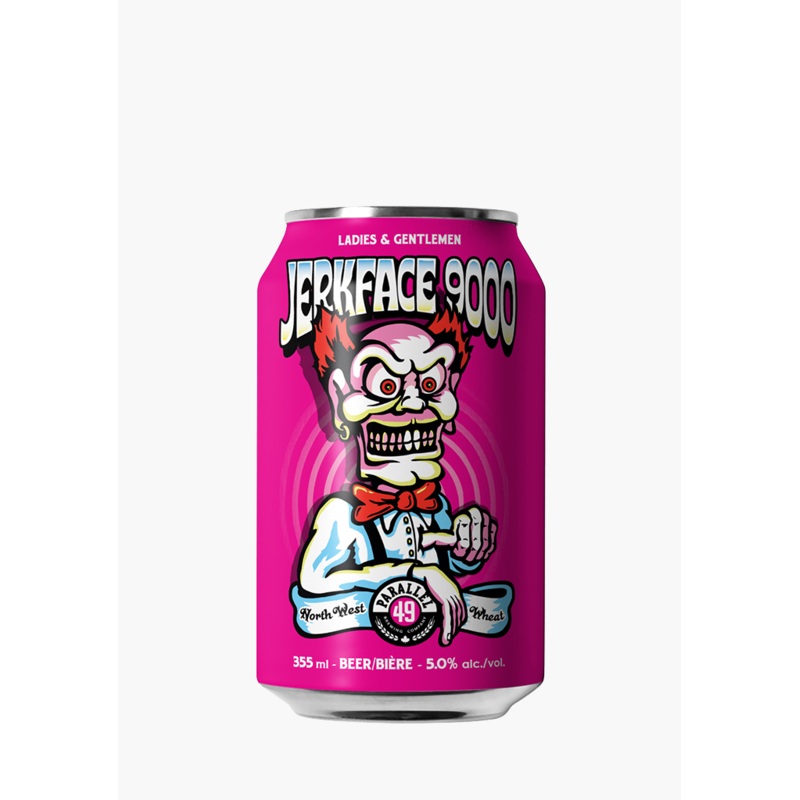 Parallel 49 ‘Jerkface 9000’ Northwest Wheat Ale – 6 X 355ML