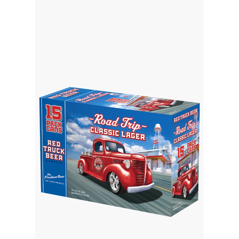 Red Truck ‘Road Trip’ Classic Lager – 15x355ML