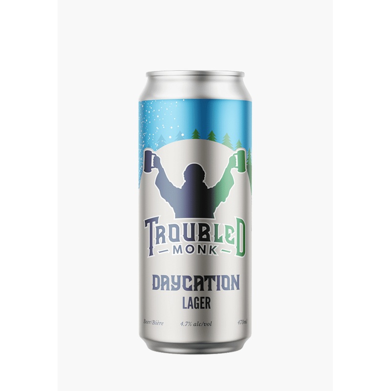 Troubled Monk ‘Daycation’ Lager – 6 x 473ML