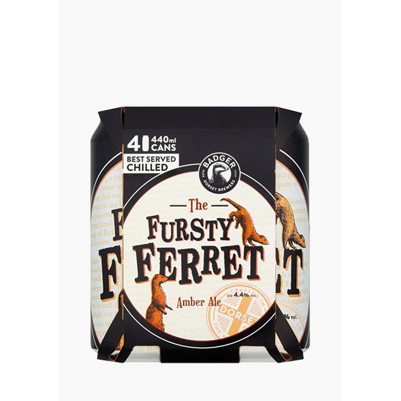 Badger Fursty Ferret 4 X 440ML