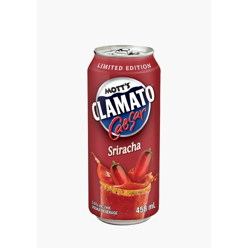 Mott’s Clamato ‘Sriracha’ Caesar