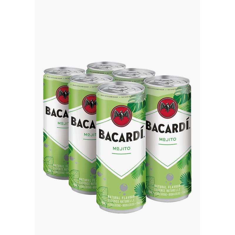 Bacardi Mojito – 6x355ML|Canada|6x355ML
