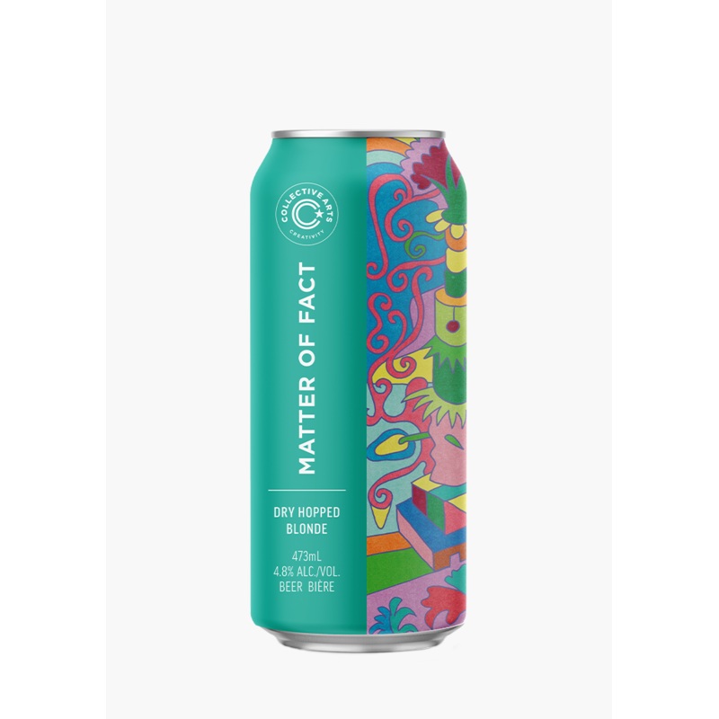 Collective Arts ‘Matter of Fact’ Dry Hopped Blonde