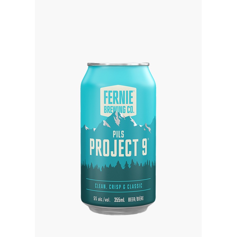 Fernie ‘Project 9’ Pilsner – 6 x 355ML