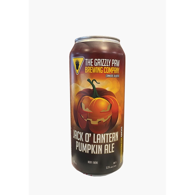 Grizzly Paw Jack O’ Lantern Pumpkin Ale – 4 x 473ML