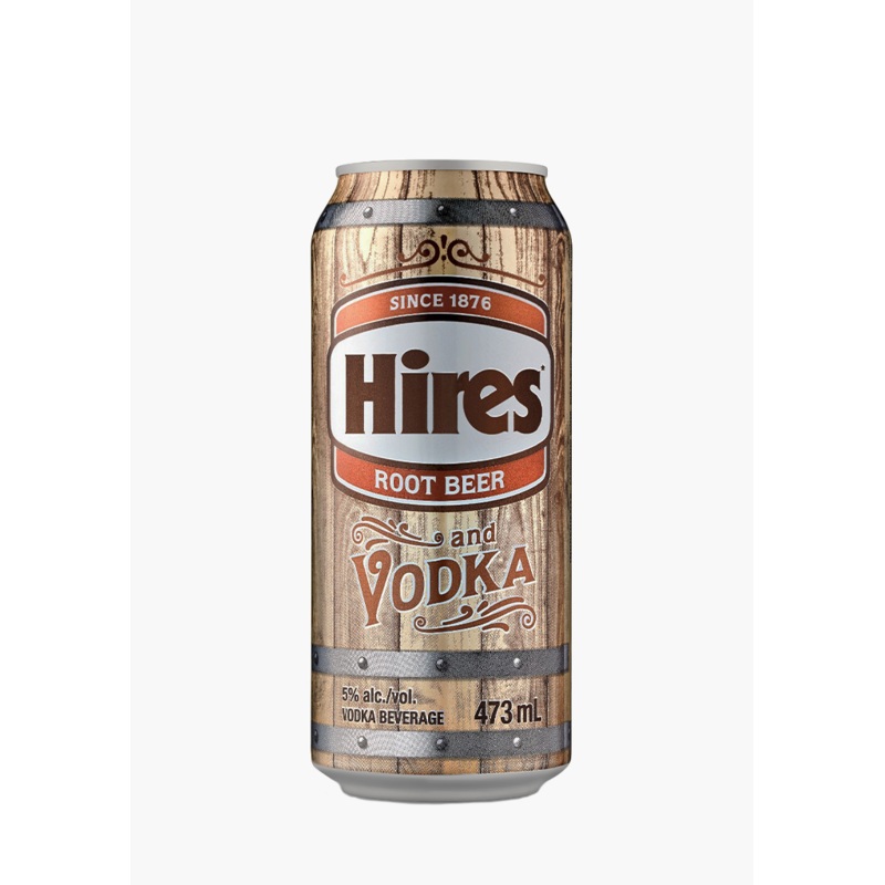 Hires Root Beer and Vodka|Canada|473ML