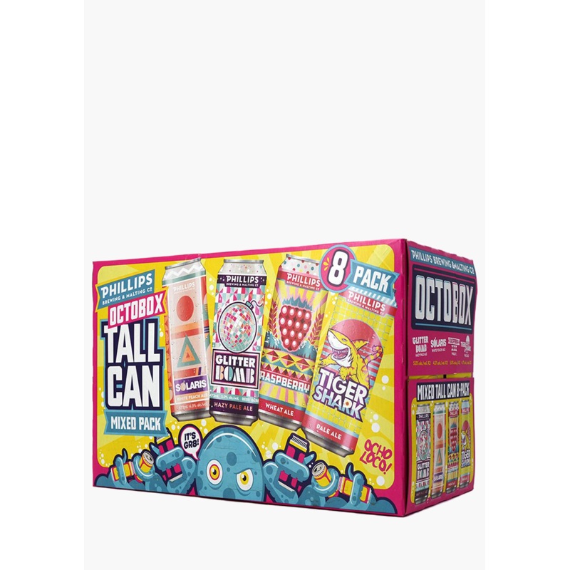 Phillips Brewing ‘Octobox’ Mixed Pack – 8 x 473ML