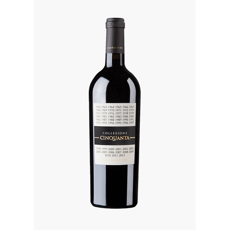 San Marzano Collezione Cinquanta Vino Rosso d’Italia +5 N.V.