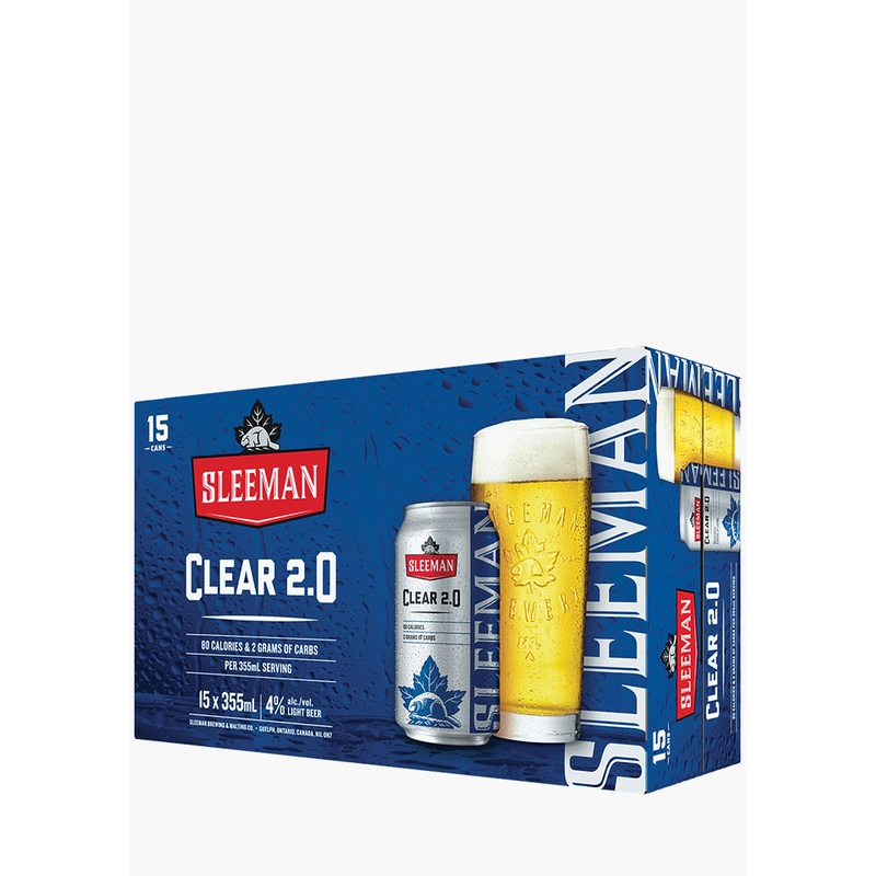 Sleeman Clear 2.0 – 15 x 355ML