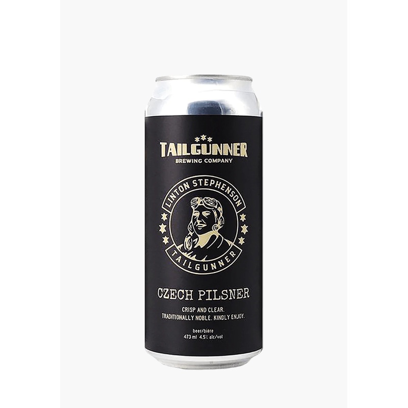 Tailgunner ‘Linton Stephenson’ Czech Pilsner – 4 x 473ML