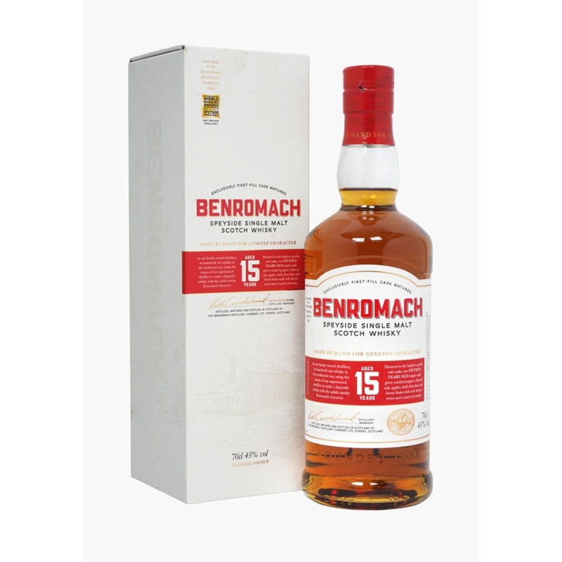Benromach 15 Year Old Speyside Single Malt Scotch Whisky