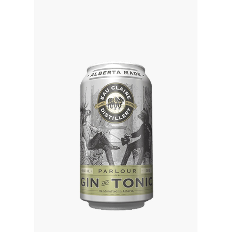 Eau Claire Distillery ‘Parlour’ Gin and Tonic – 4 X 355ML