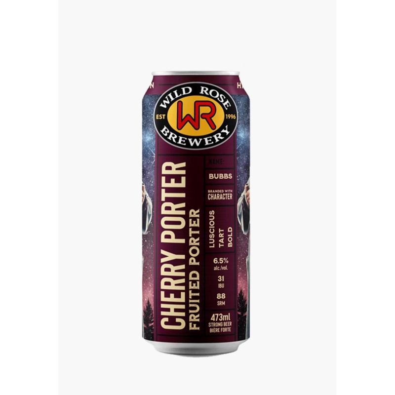 Wild Rose ‘Cherry’ Fruited Porter – 4 X 473ML
