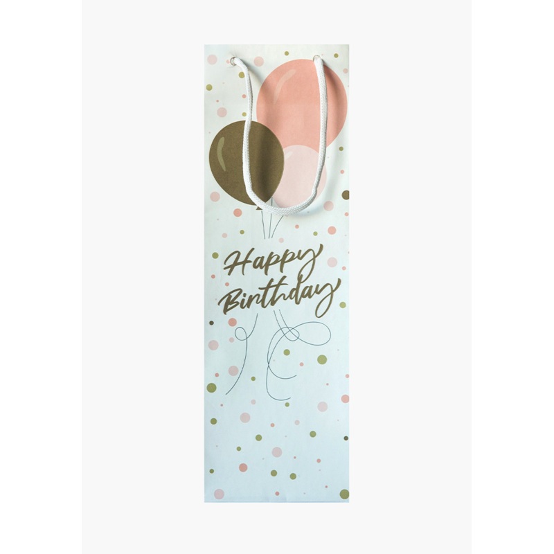 Happy Birthday Balloon Gift Bag