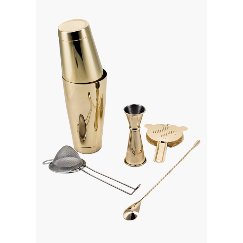 Fifth & Vermouth Gold Cocktail Set