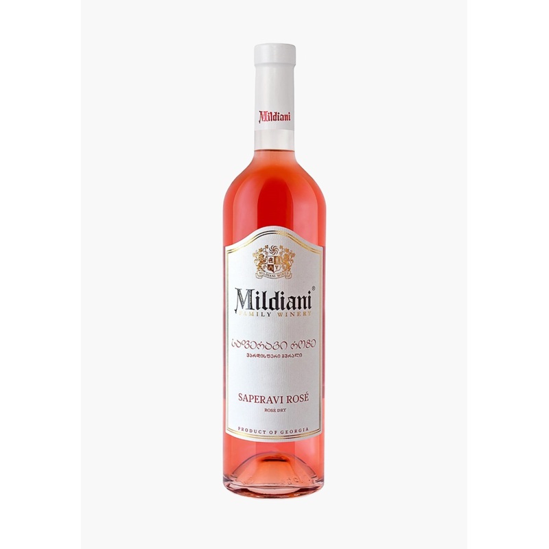 Mildiani Saperavi Rose 2021|Georgia|750ML|2021