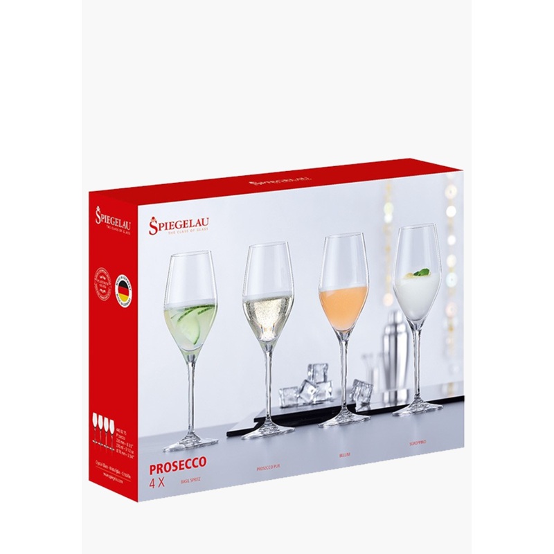 Spiegelau Prosecco Glasses – 4 Pack
