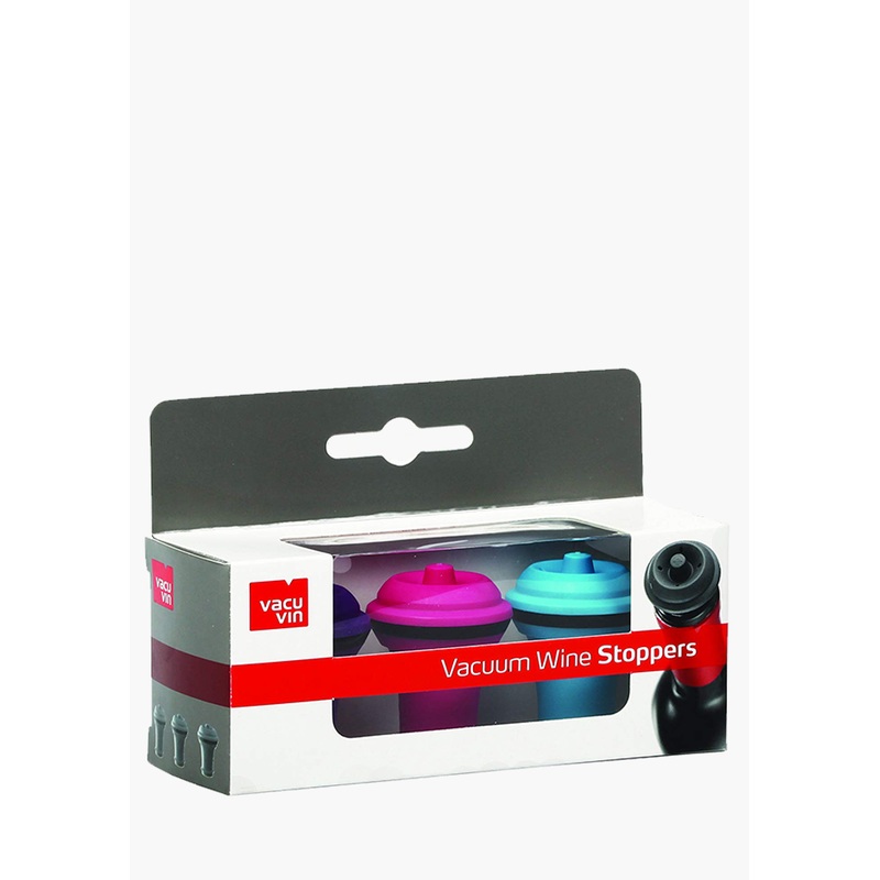 Vacu Vin Wine Saver Vacuum Stoppers – Set of 3