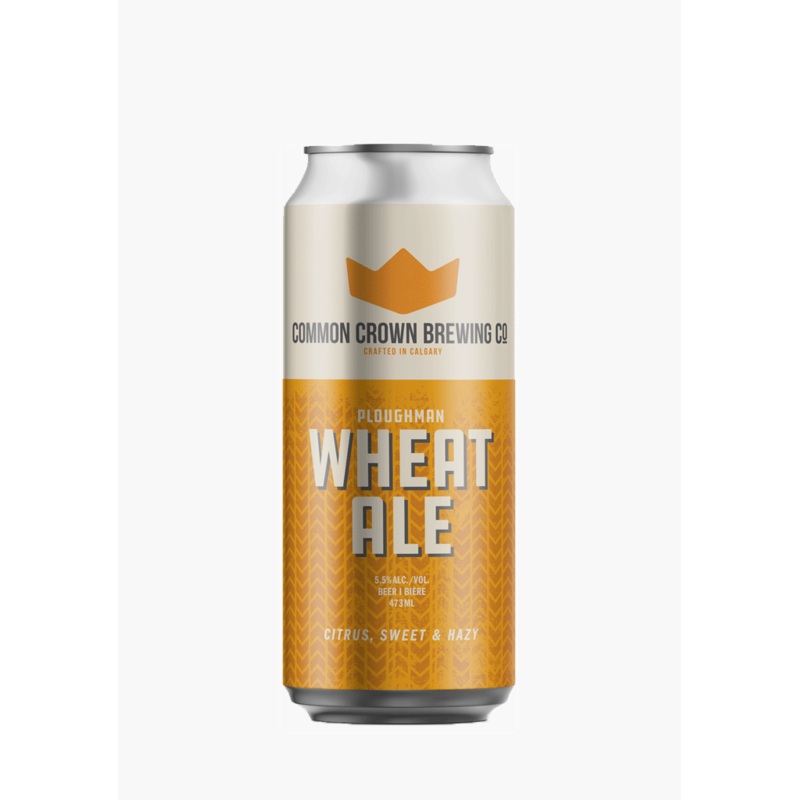 Common Crown ‘Ploughman’ Wheat Ale – 4 X 473ML