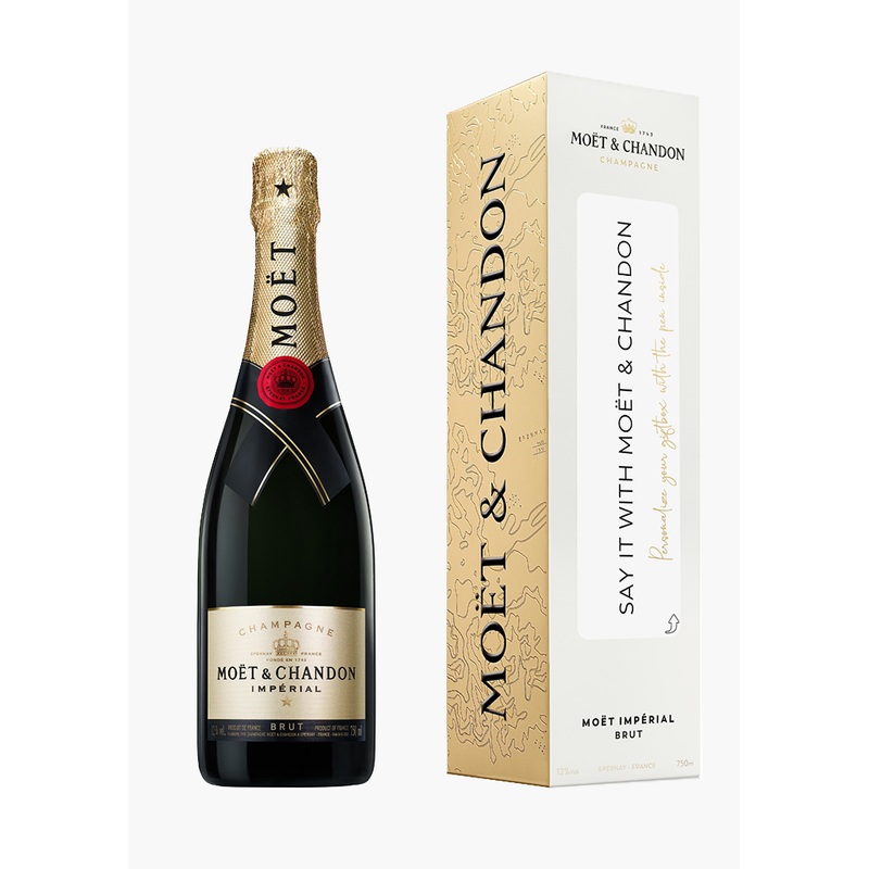 Mot & Chandon Imperial Brut Champagne – Customizable Edition