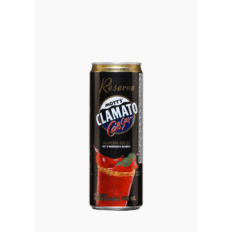 Mott’s Clamato Reserve – 4 x 341ML