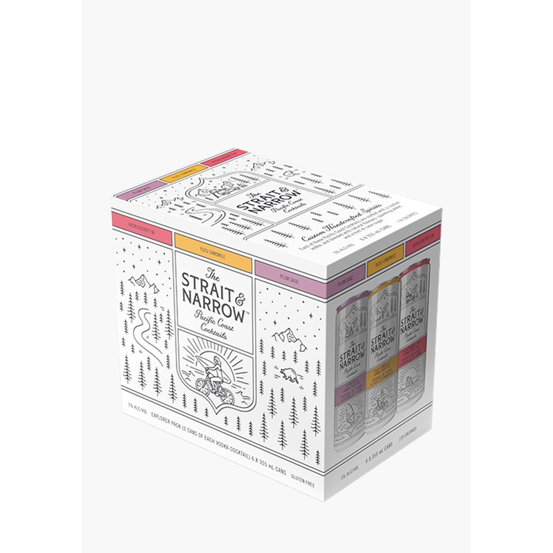 Strait & Narrow ‘Explorer’ Variety Pack – 6 x 355ML
