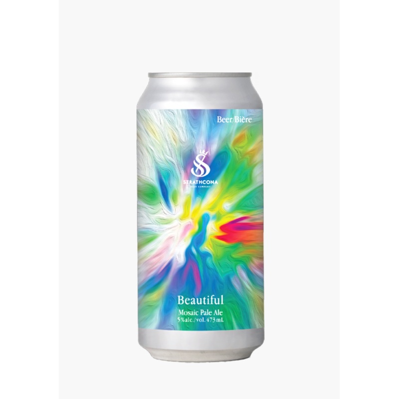 Strathcona ‘Beautiful Mosaic’ Pale Ale – 4 x 355ML