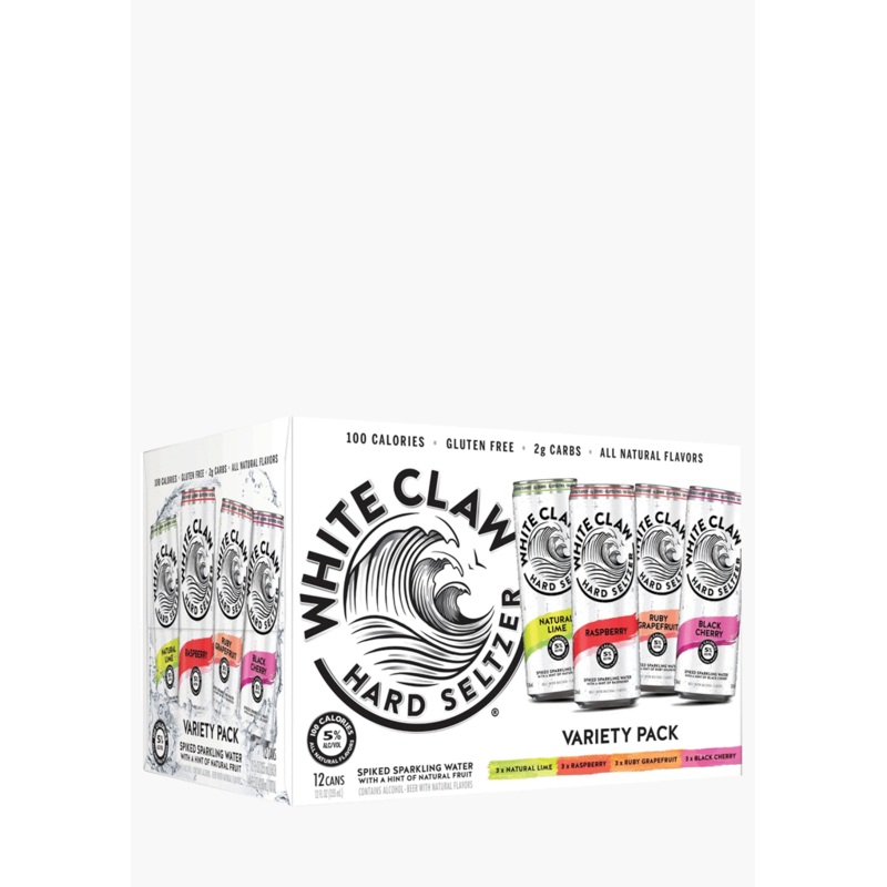 White Claw Hard Seltzer Variety Pack – 12x355ML
