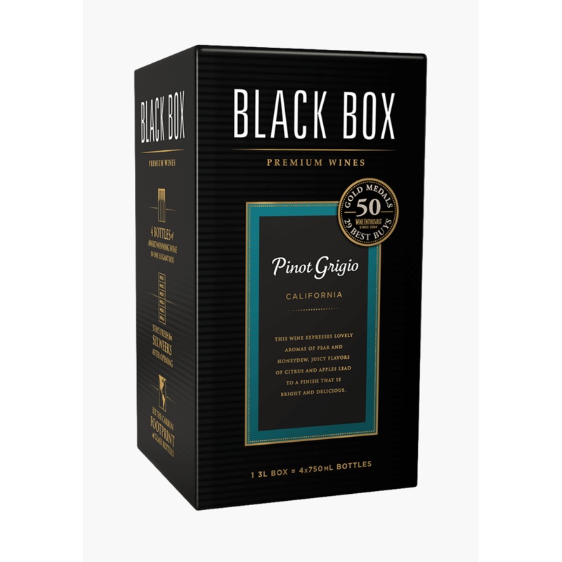 Black Box Pinot Grigio – 3.0L|United States|3000ML
