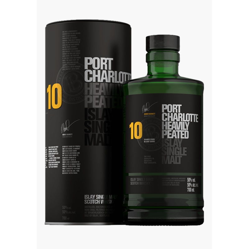 Bruichladdich Port Charlotte 10 Year Old Islay Single Malt Scotch Whisky