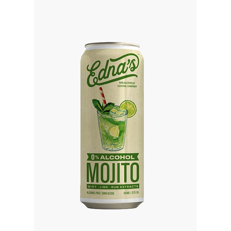Edna’s Non-Alcoholic ‘Mojito’ – 4 X 355ML