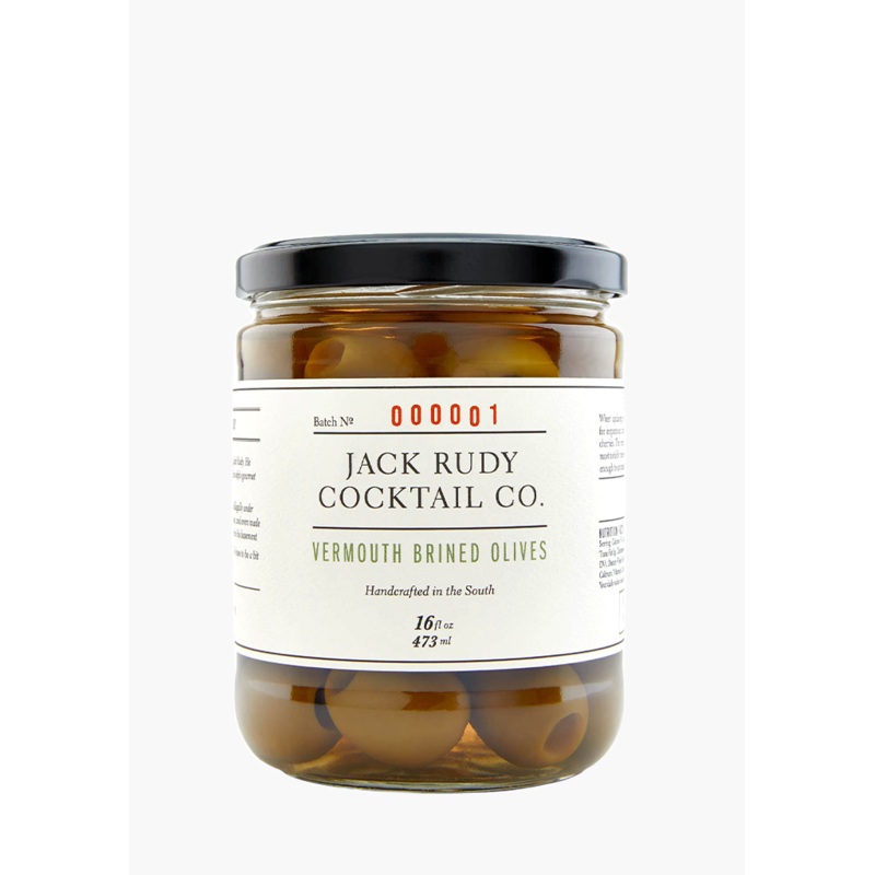 Jack Rudy Vermouth Brined Olives