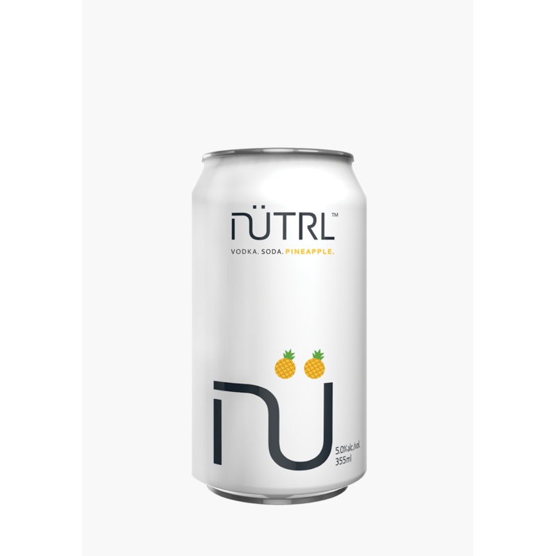 Nutrl Vodka Soda Pineapple – 6x355ML