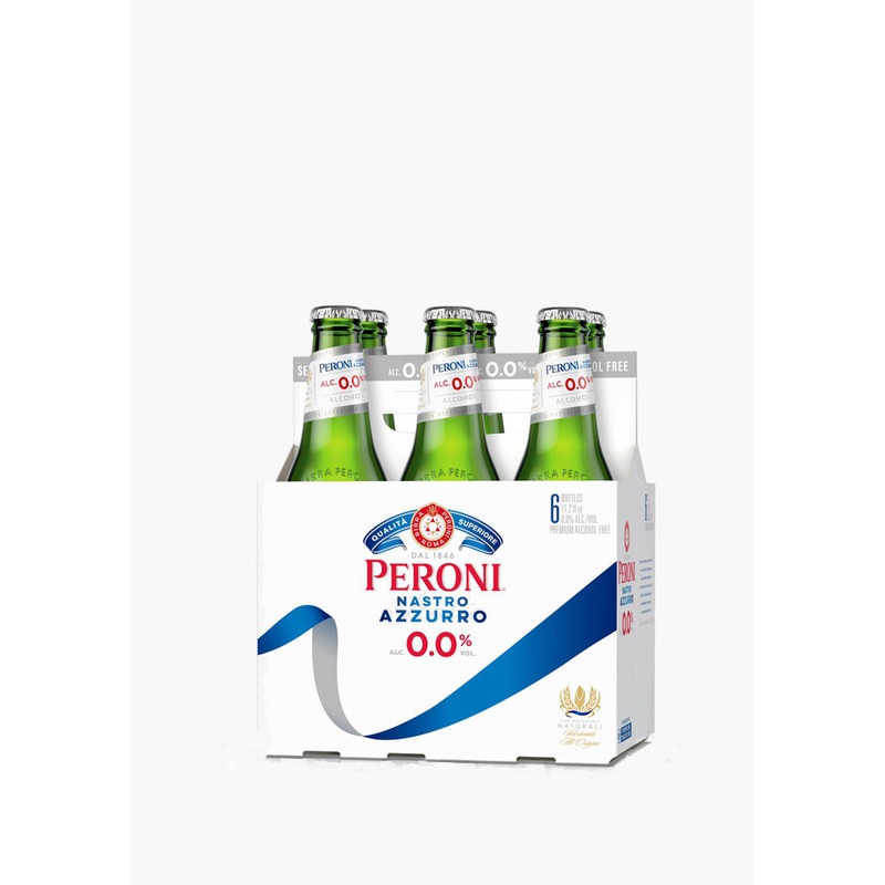 Peroni Nastro Azzurro 0.0% 6 x 330ML