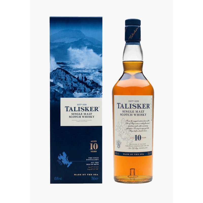 Talisker 10 Year Old Single Malt Scotch Whisky