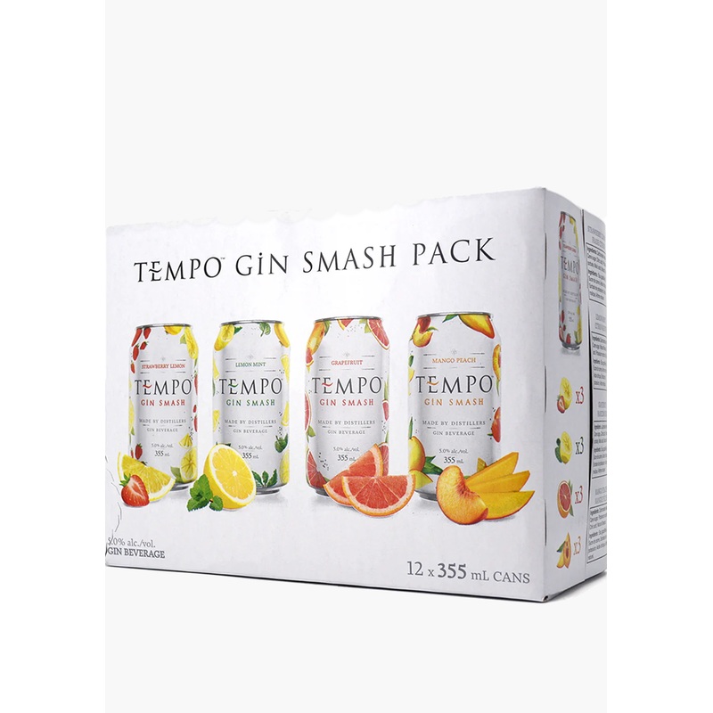 Tempo Gin Smash Pack – 12x355ML