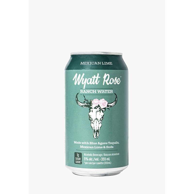 Wyatt Rose ‘Mexican Lime’ Ranch Water – 6x355ML