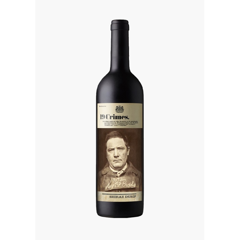 19 Crimes Shiraz Durif 2020|Australia|750ML|2020