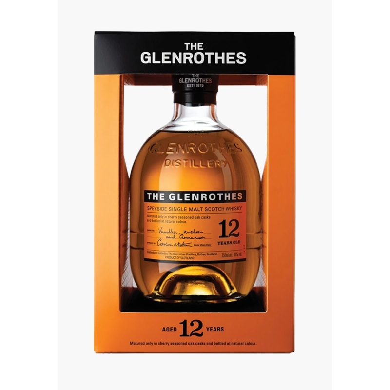 Glenrothes 12 Year Old Speyside Single Malt Scotch Whisky