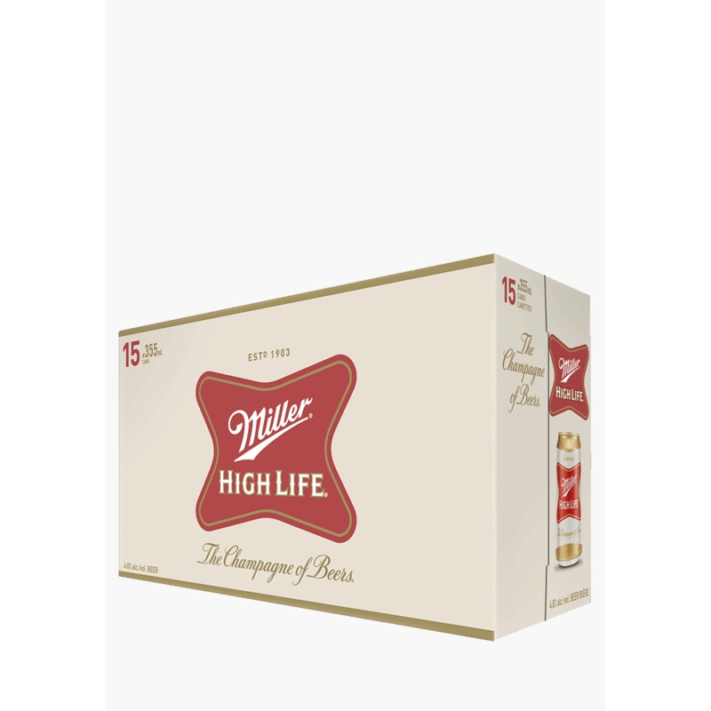 Miller High Life – 15 X 355ML|United States|15 x 355ML