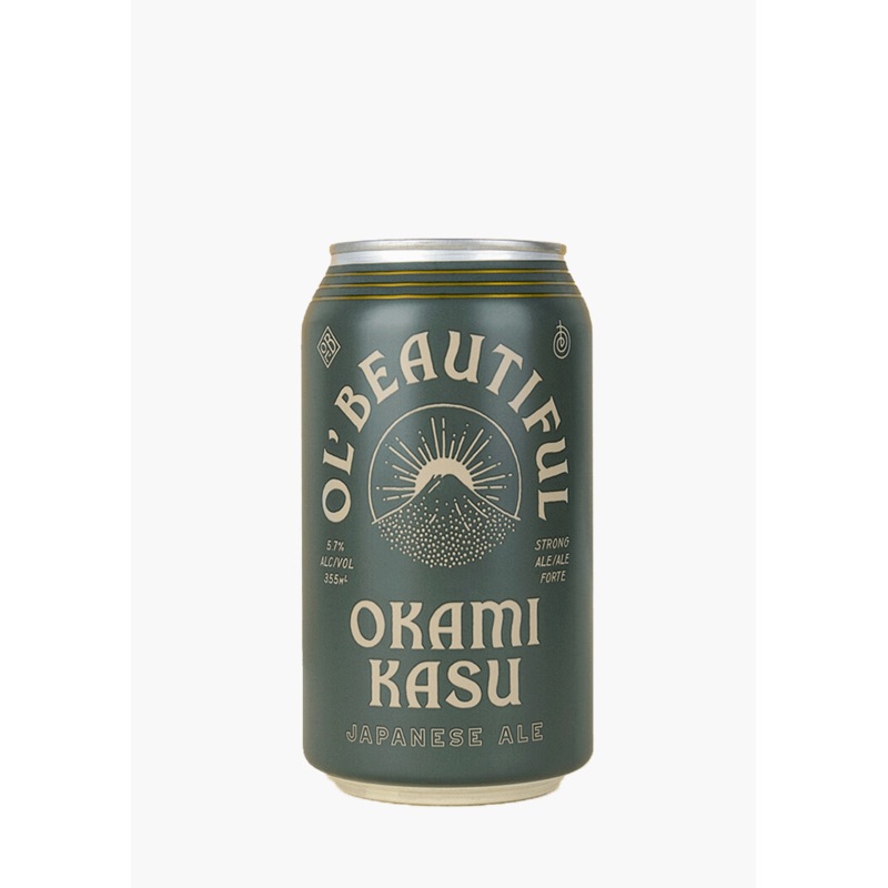 Ol’ Beautiful ‘Okami Kasu’ Japanese Ale – 6x355ML