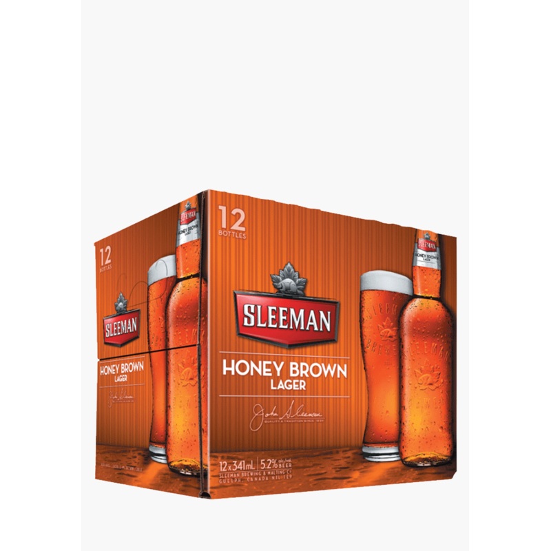 Sleeman Honey Brown – 12 x 341ML