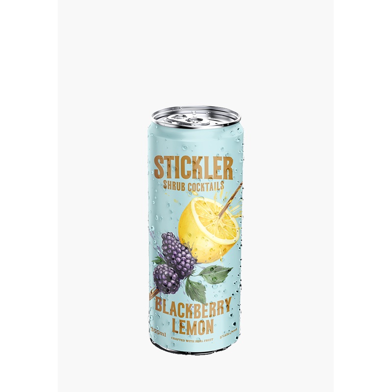 Stickler Blackberry Lemon Shrub Cocktails – 4x355ML