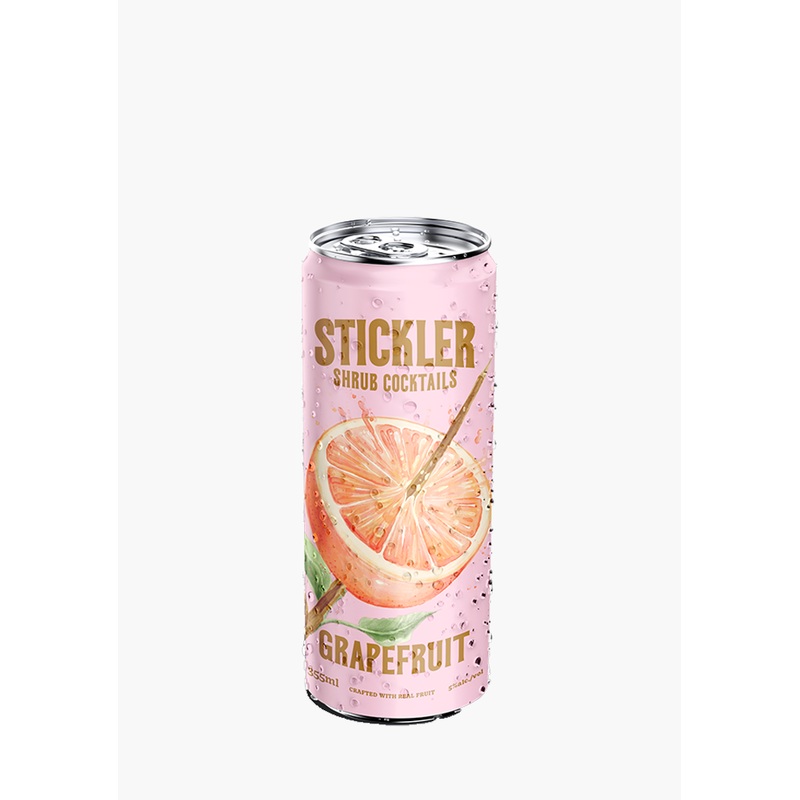 Stickler Grapefruit Shrub Cocktails – 4 X 355ML