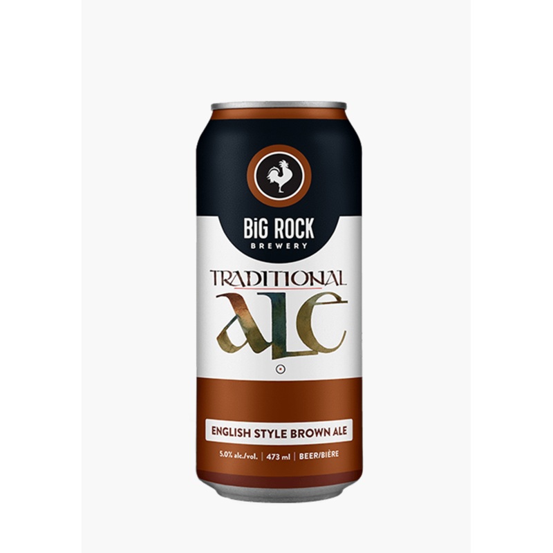 Big Rock ‘Traditional Ale’ English Style Brown Ale – 4 X 473ML