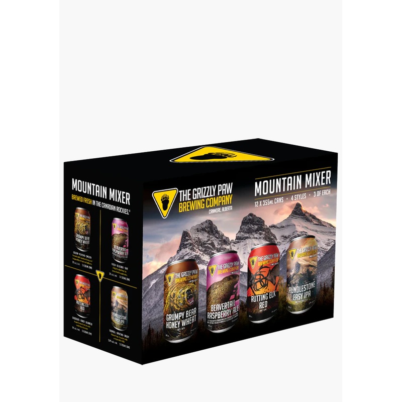 Grizzly Paw Mountain Mixer – 12 X 355ML